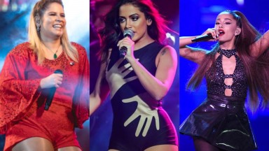 Marilia Mendonça e Anitta são as mais tocadas no Brasil